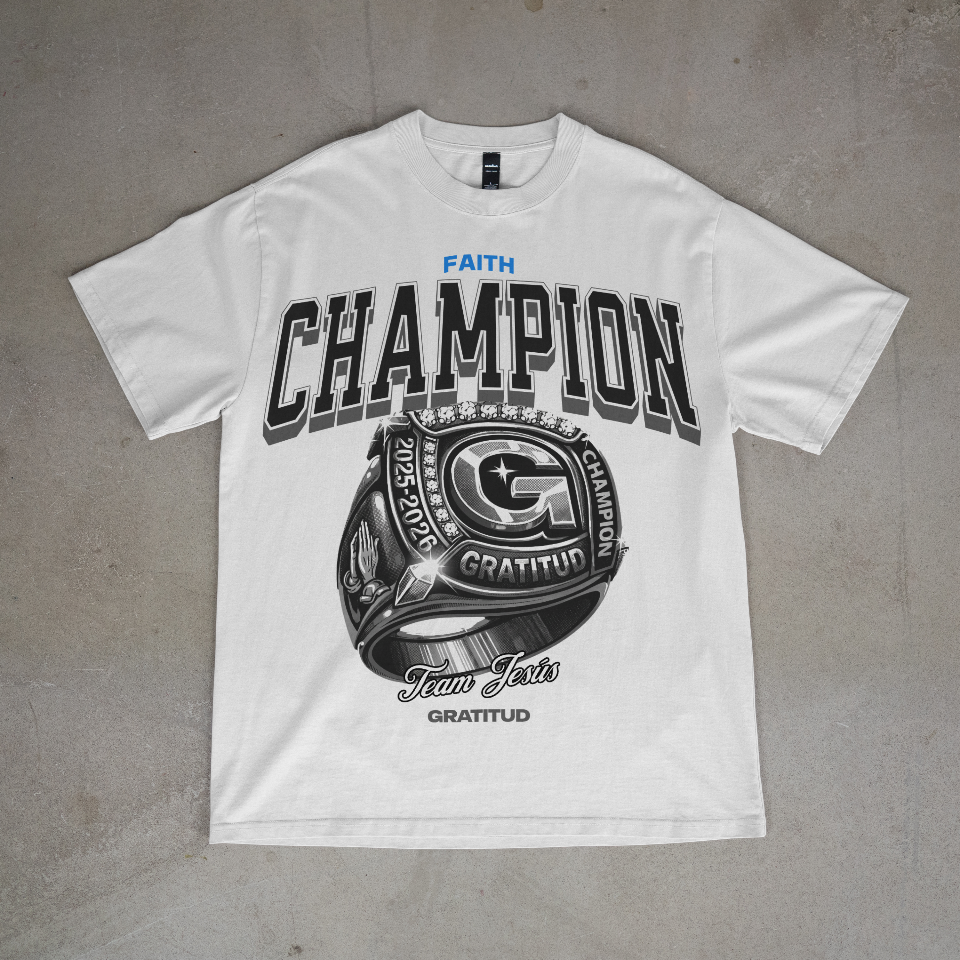 T-SHIRT "FAITH CHAMPION"