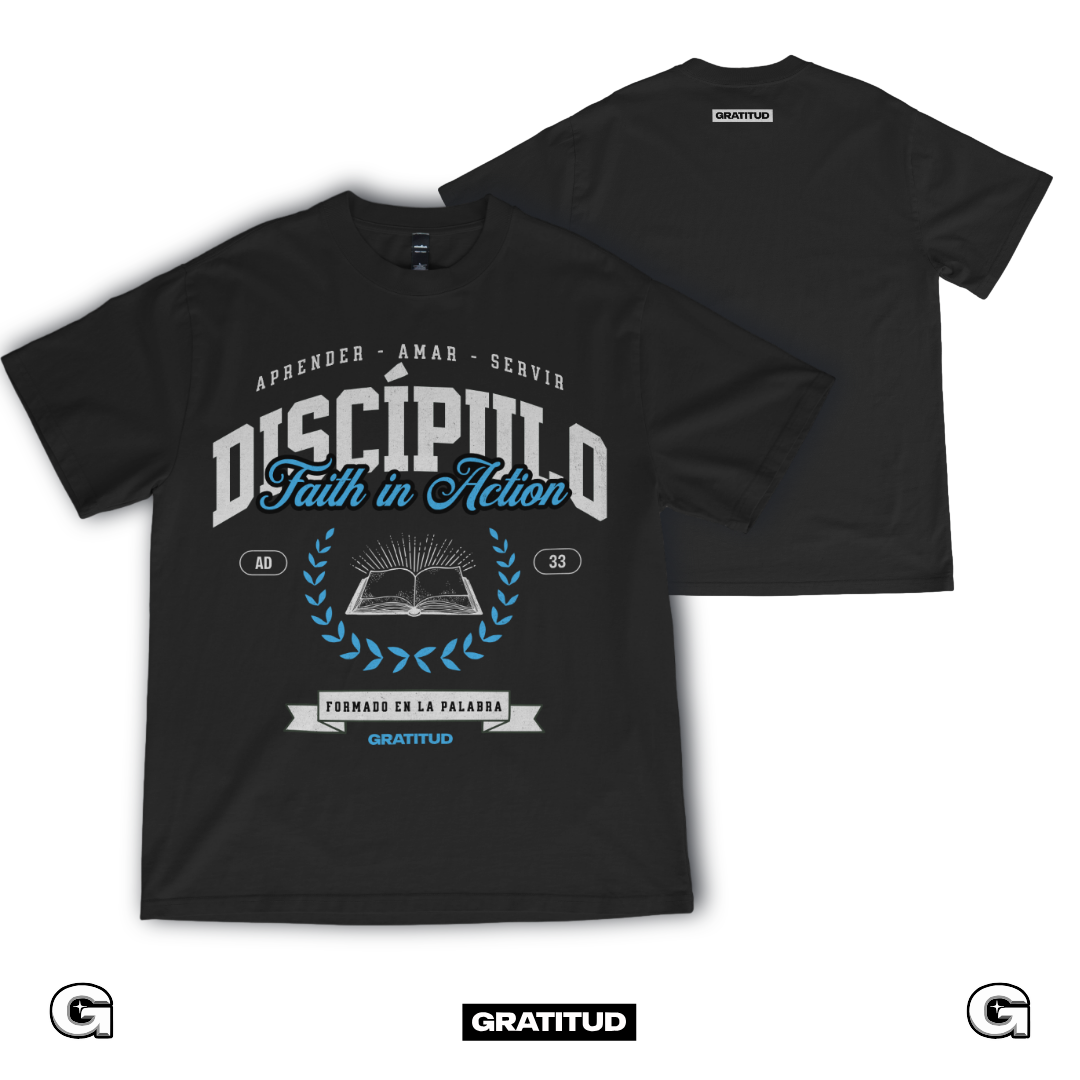 T-SHIRT "DISCÍPULO" Oversize
