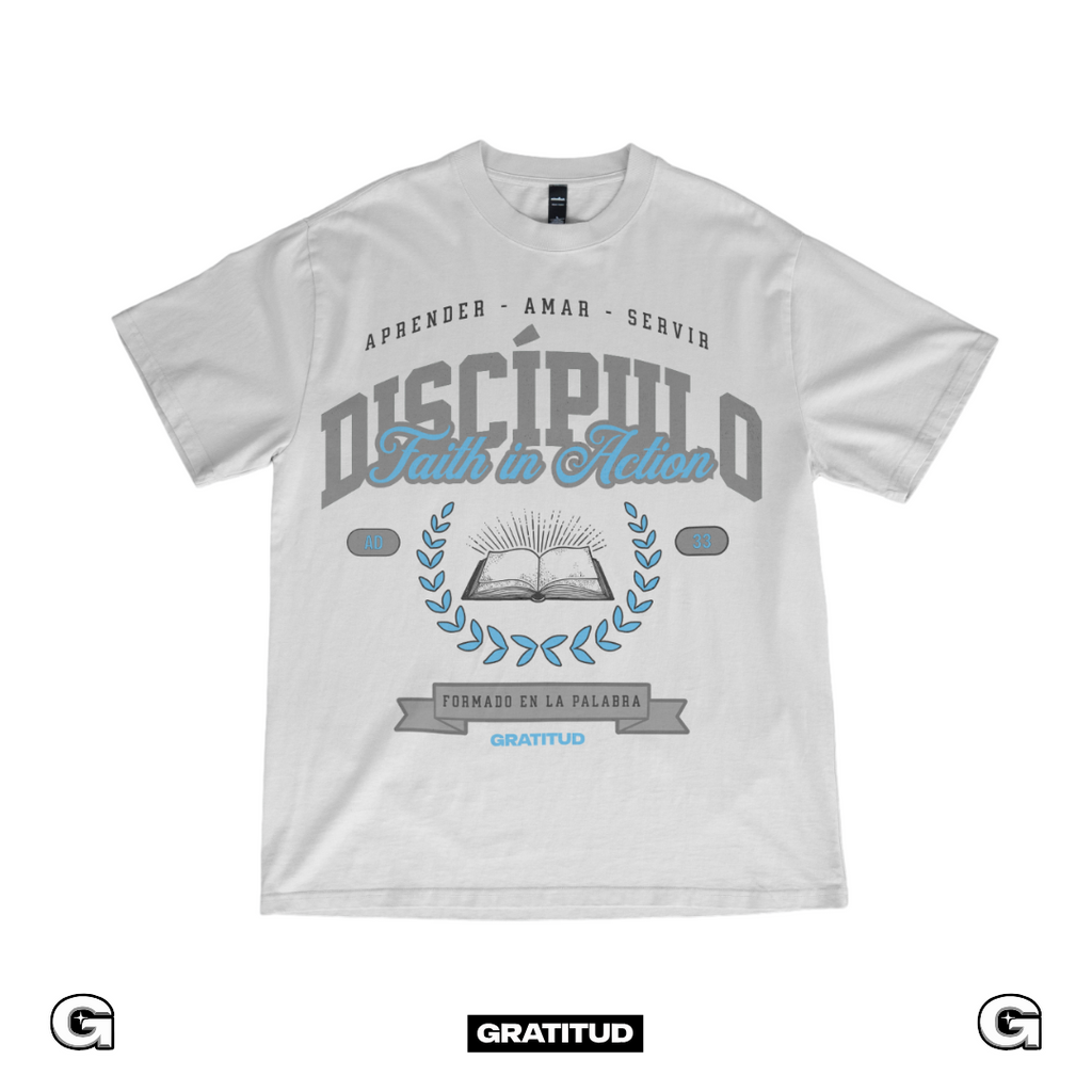 T-SHIRT "DISCÍPULO" Oversize
